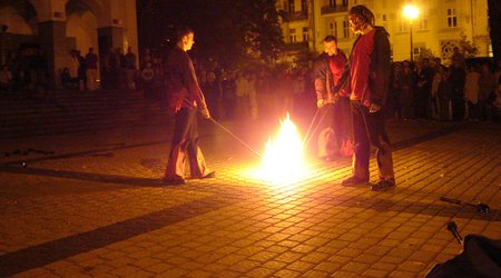 Zabawa z ogniem – Bydgoszcz, Polska