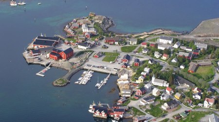 Reine widok z Reinebringen – Norwegia