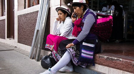 sobotni targ w Otavalo – Ekwador