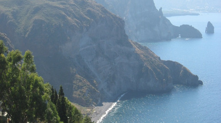Widok z Lipari – Włochy