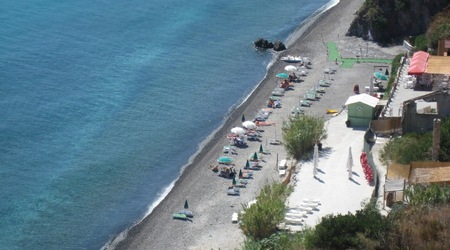 plaża na Lipari – Włochy