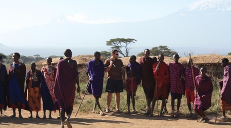 U masajow – Amboseli, Kenia