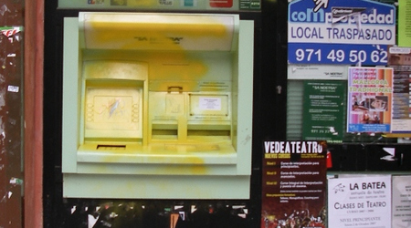 Bankomat na Starym Mieście... – Palma de Mallorca, Hiszpania