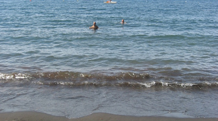 Vulcano, czarna plaża – Włochy