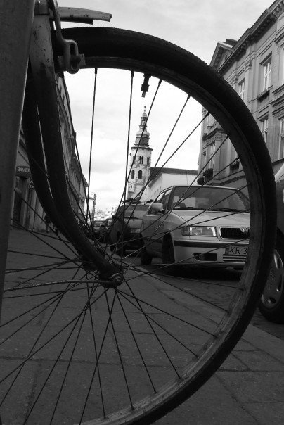 Rowerowo w tym Krakowie ;)