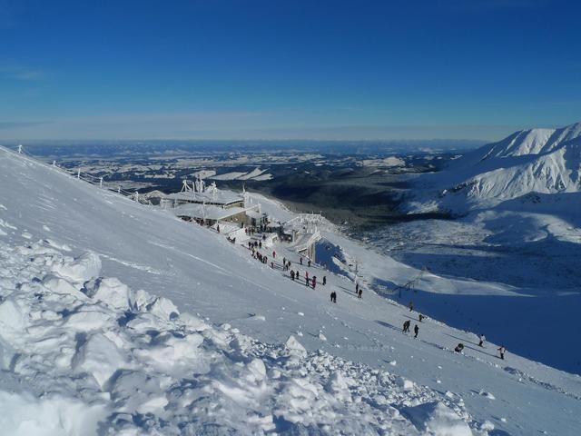 Pocztówka ze stoku-Widok z Kasprowego.