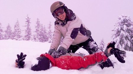 Pocztówka ze stoku zwyciezca jest tylko jeden – Seefeld, Austria