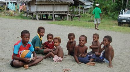 Dsc 0032 Dzieci wioski Kapun – Boiken, Papua Nowa Gwinea