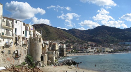 plaża w Cefalù – Włochy