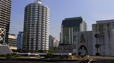 Bangkok - Ambasadro Hotel - widok z Hotel Suk 11 – Tajlandia