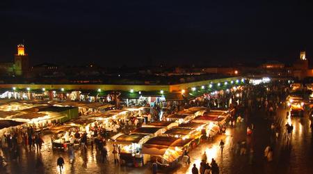 Plac Dżemaa El Fna, Marrakesz, Maroko