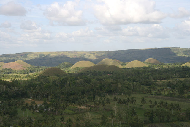 Panorama Czekoladowych Wzgórz