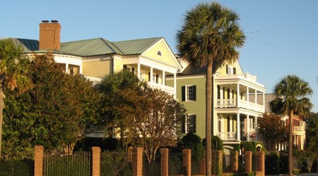 Ulica Baterii, Charleston, SC – Karolina południowa, Stany Zjednoczone Ameryki