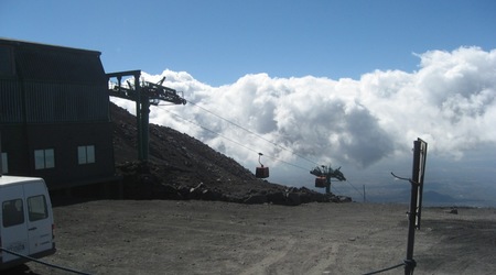 kolejka linowa na Etnę – Etna, Włochy