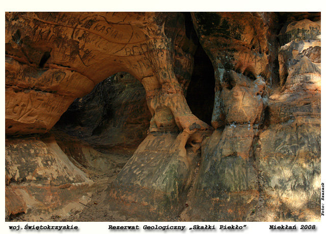 Rezerwat Geologiczny "Skałki Piekło" Niekłań