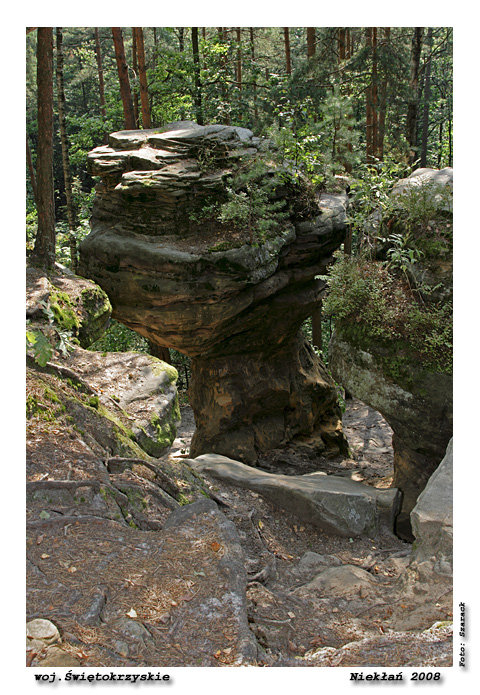 Rezerwat Geologiczny "Skałki Piekło" Niekłań