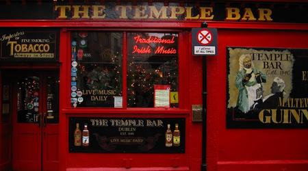 The Temple Bar, Dublin, Irlandia