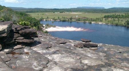 Krajobraz parku Narodowego Canaima – Wenezuela