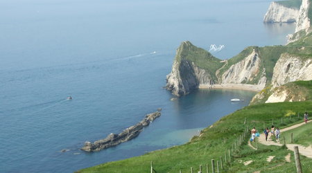 i znowu klify – West Lulworth, Wielka Brytania