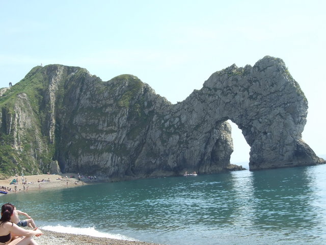 Durdle Door z innego ujęcia