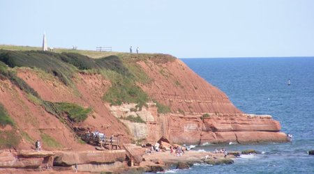 Klif – Exmouth, Wielka Brytania