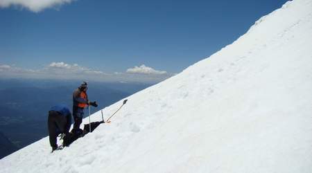 Zbocze wulkanu Villarrica – Chile