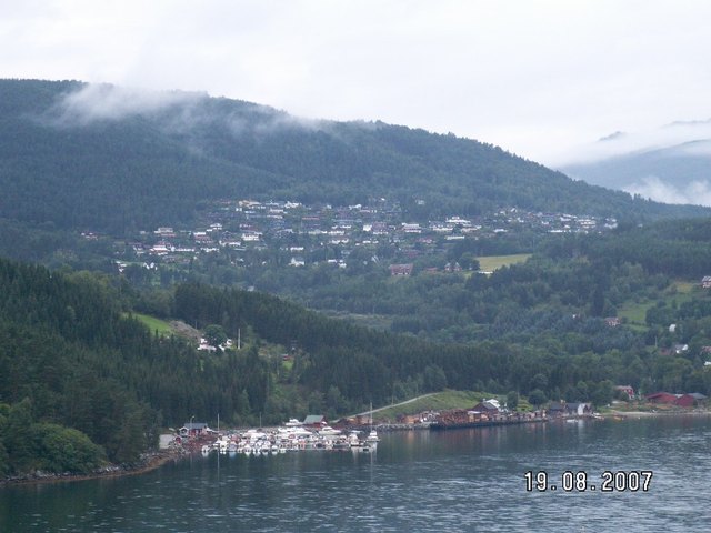 Widok na Kaupanger