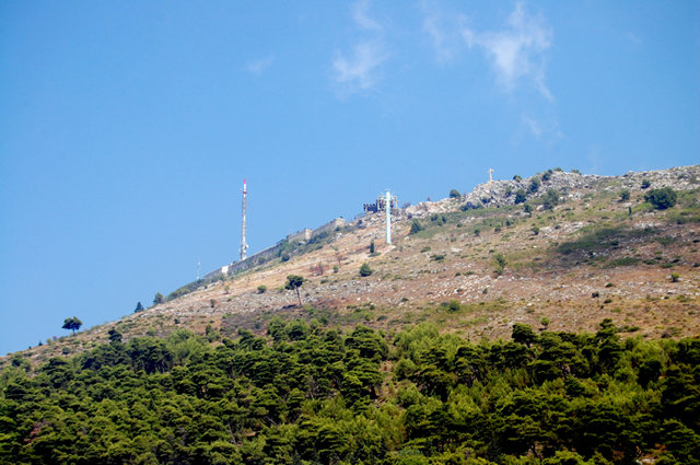 Wzgórze Šrd nad Dubrownikiem