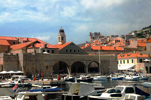 Port w Dubrowniku