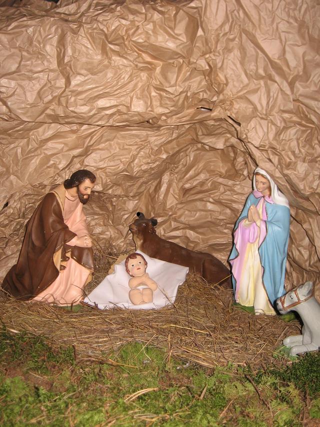 Fragment szopki w 2006 r.