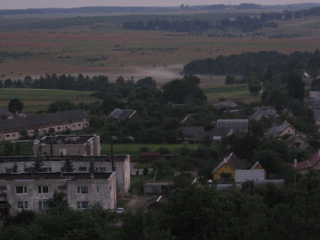 Widok z wieży kościoła