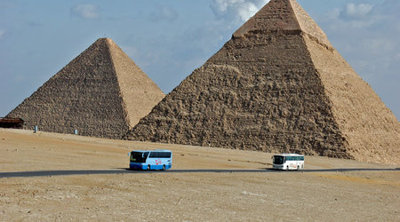Giza,Piramidy – Egipt