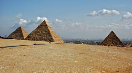 Giza,piramidy – Egipt