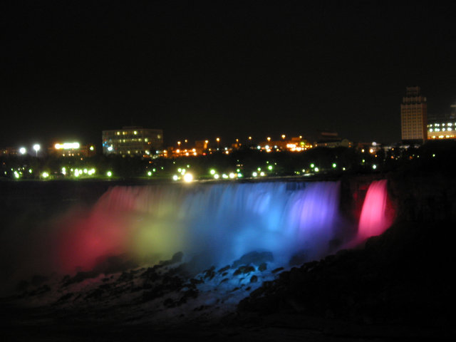 Amerykańska część wodospadu Niagara