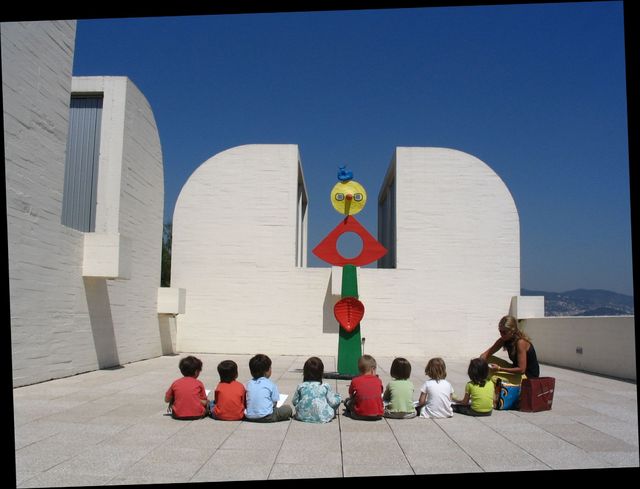 Jean Miro i przedszkolaki