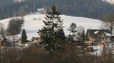 54848 - Wisła Nowy Rok na stoku Cieńków Wisła Malinka – Polska