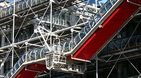 Paryż Centre Pompidou detale – Francja