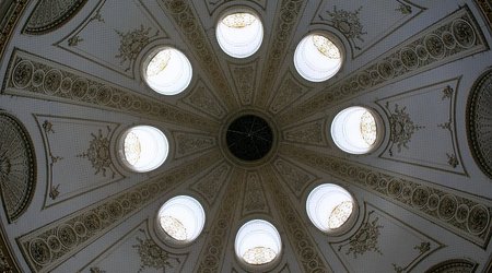 Wieden Hofburg wnętrze kopuły – Wiedeń, Austria