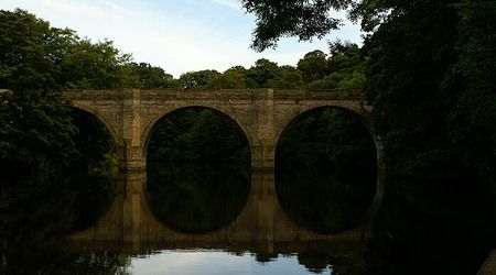 Durham most Prebend nad rzeką Wear – Wielka Brytania