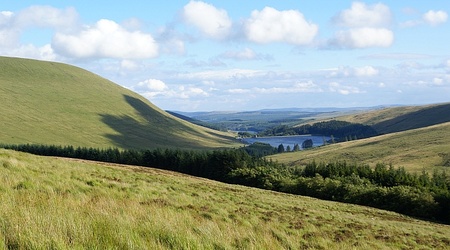 Brecon Beacons National Park widok na jeziora – Storey Arms, Wielka Brytania