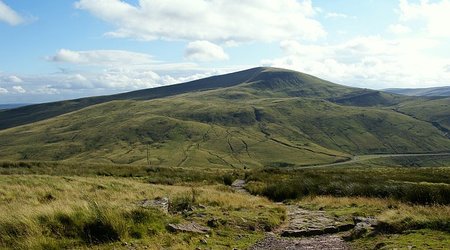 Brecon Beacons widok ze szlaku – Storey Arms, Wielka Brytania