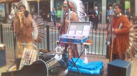 Indianie w Hanley – Stoke-on-Trent, Wielka Brytania