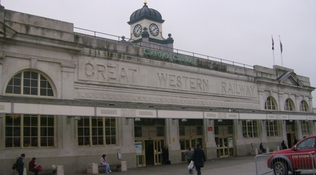 Dworzec kolejowy – Cardiff, Wielka Brytania
