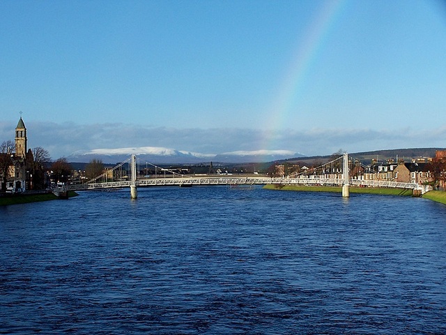 pierwsza tęcza w Inverness  2009