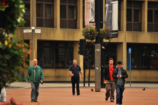 Dzień jak co dzień na George Square