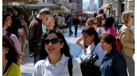 lizbona,deptak, na rua Augusta – Portugalia