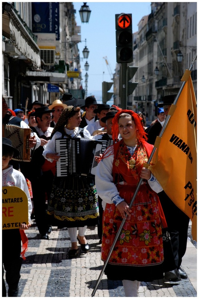 Lizbiona, fiesta na Rua Augusta