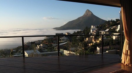Widok z naszego pokoju, Camps Bay – Cape Town, Republika Południowej Afryki
