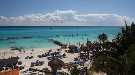 plaża w Playa del Carmen – Puerto Morelos, Meksyk