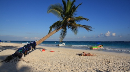 plaża w Tulum – Puerto Morelos, Meksyk